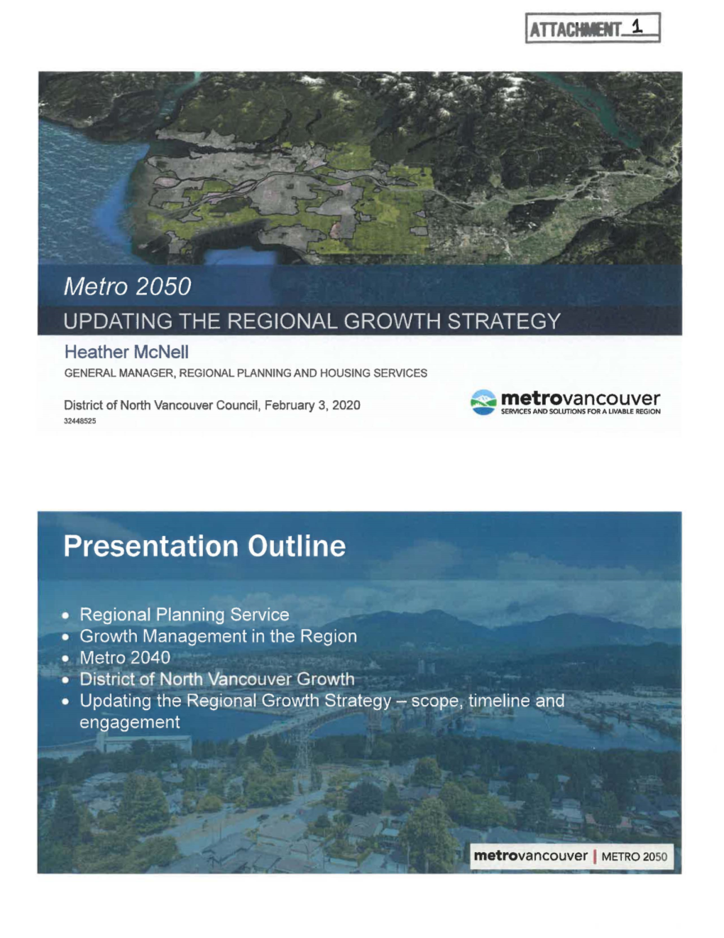 Metro 2050 Presentation from Metro Vancouver