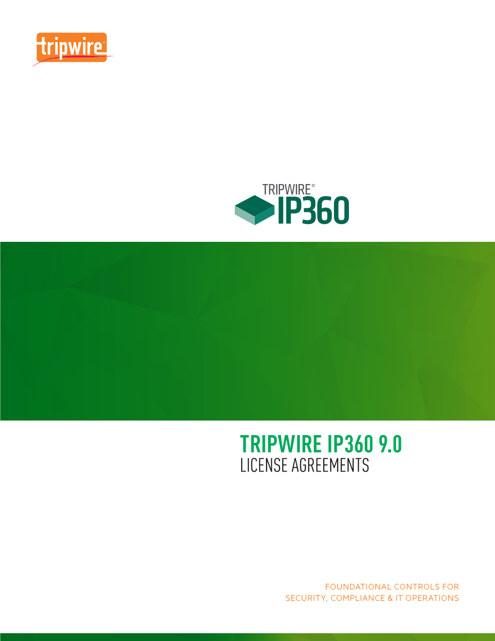 Tripwire Ip360 9.0 License Agreements