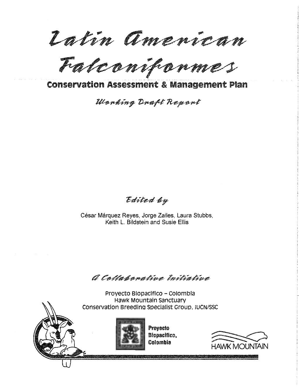 Latin American Falconiformes CAMP 2000.Pdf