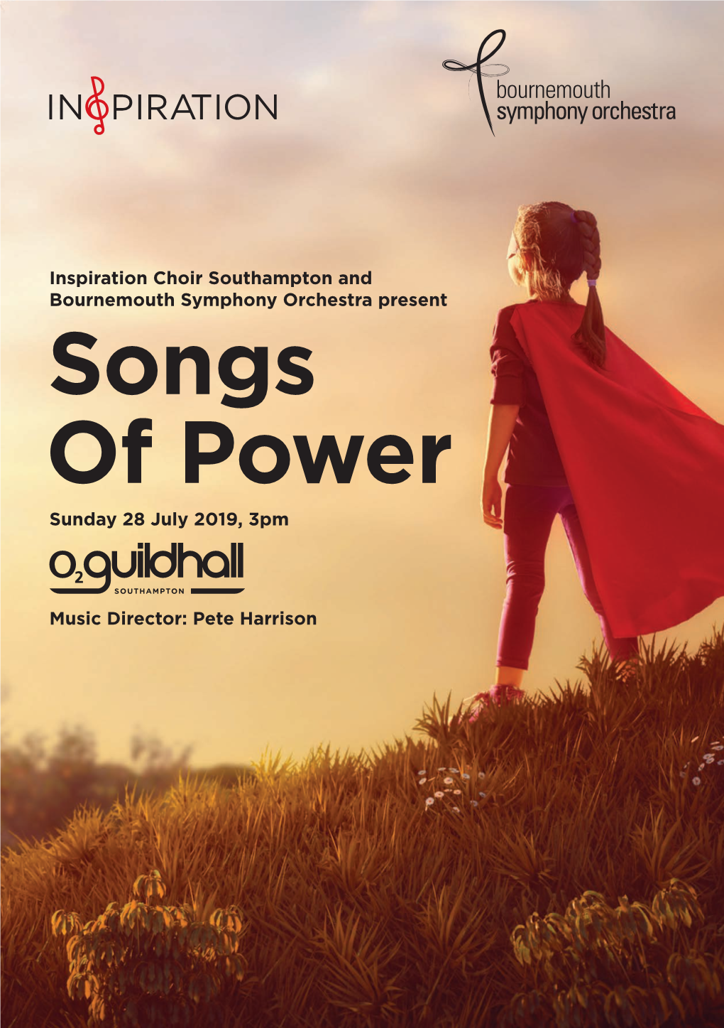 Songs of Power Sunday 28 July 2019, 3Pm