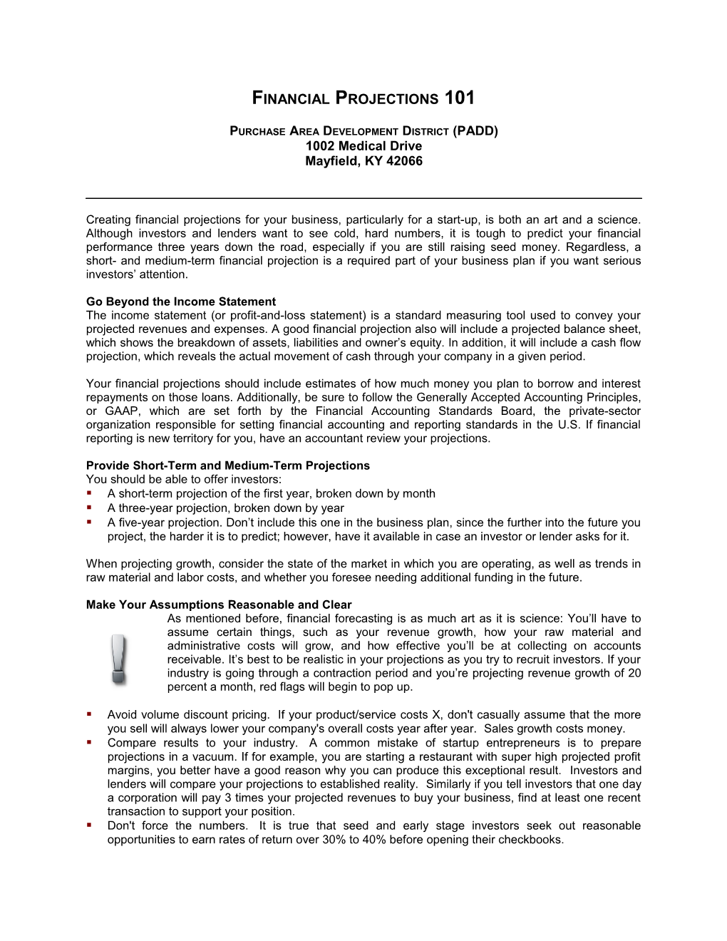 Purchase Area Development District (PADD)