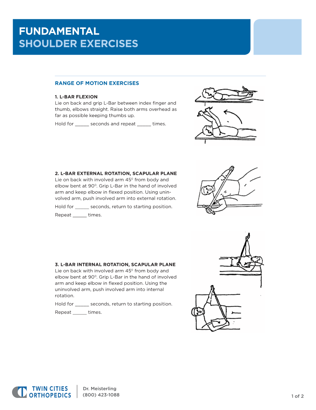 Fundamental Shoulder Exercises