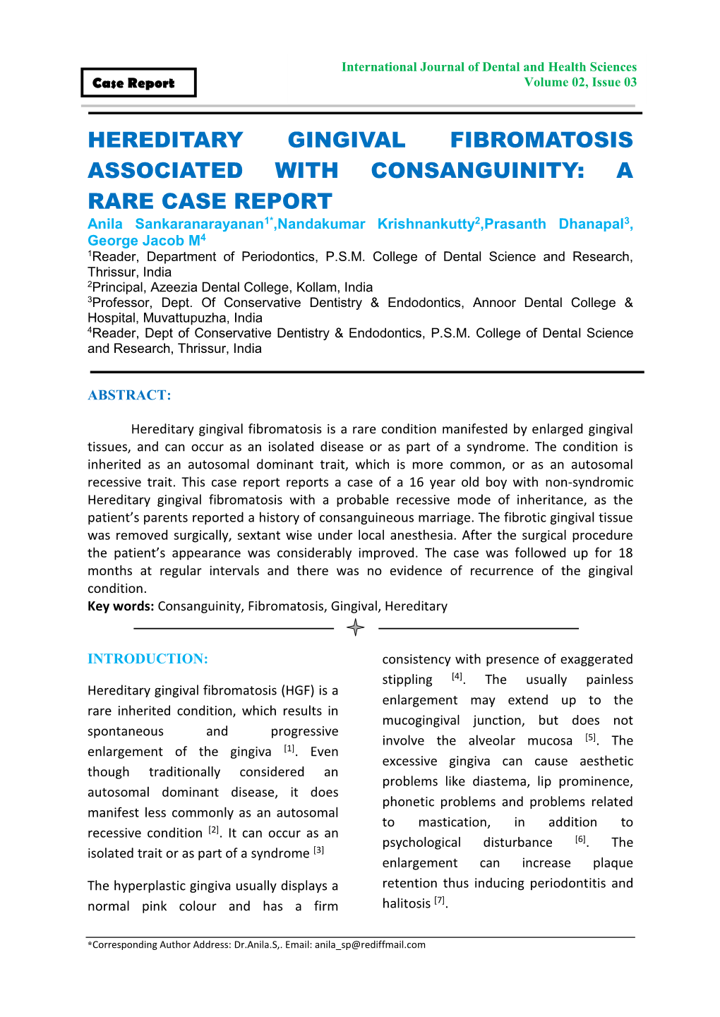 Nonsurgical Management of Amlodipine