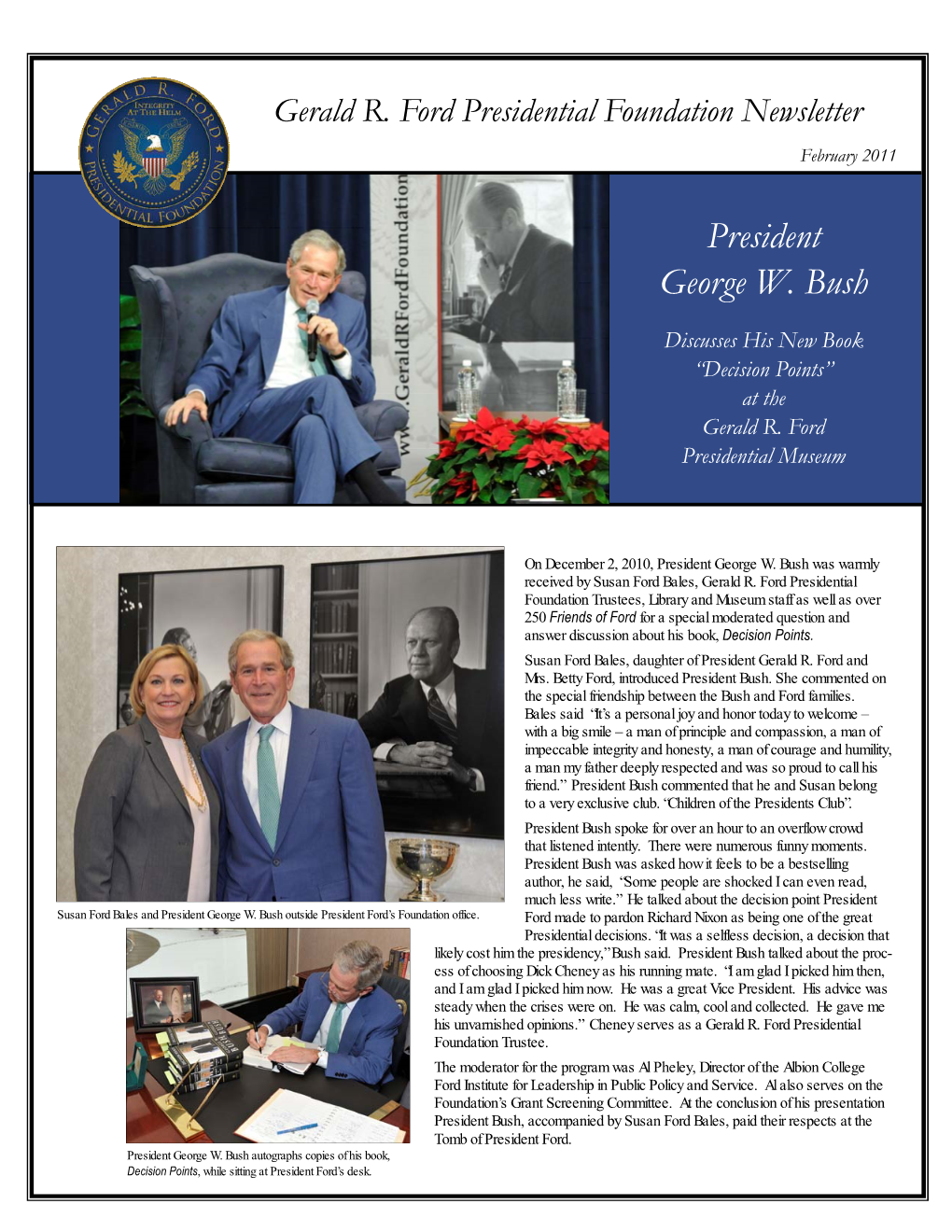 Feb 2011 Newsletter Final For