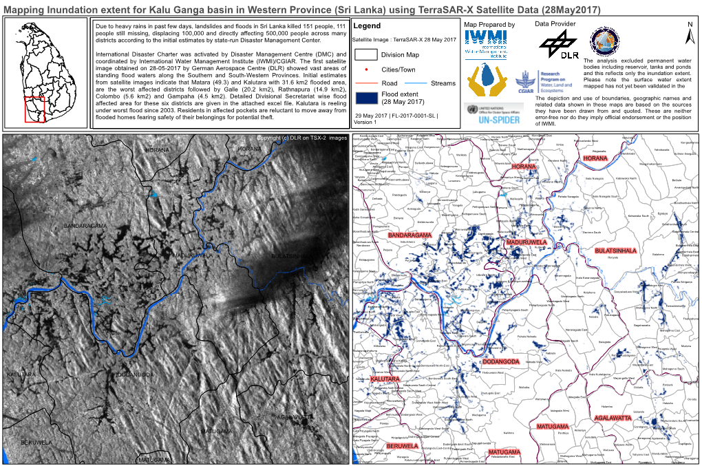 Sri Lanka) Using Terrasar-X Satellite Data (28May2017)