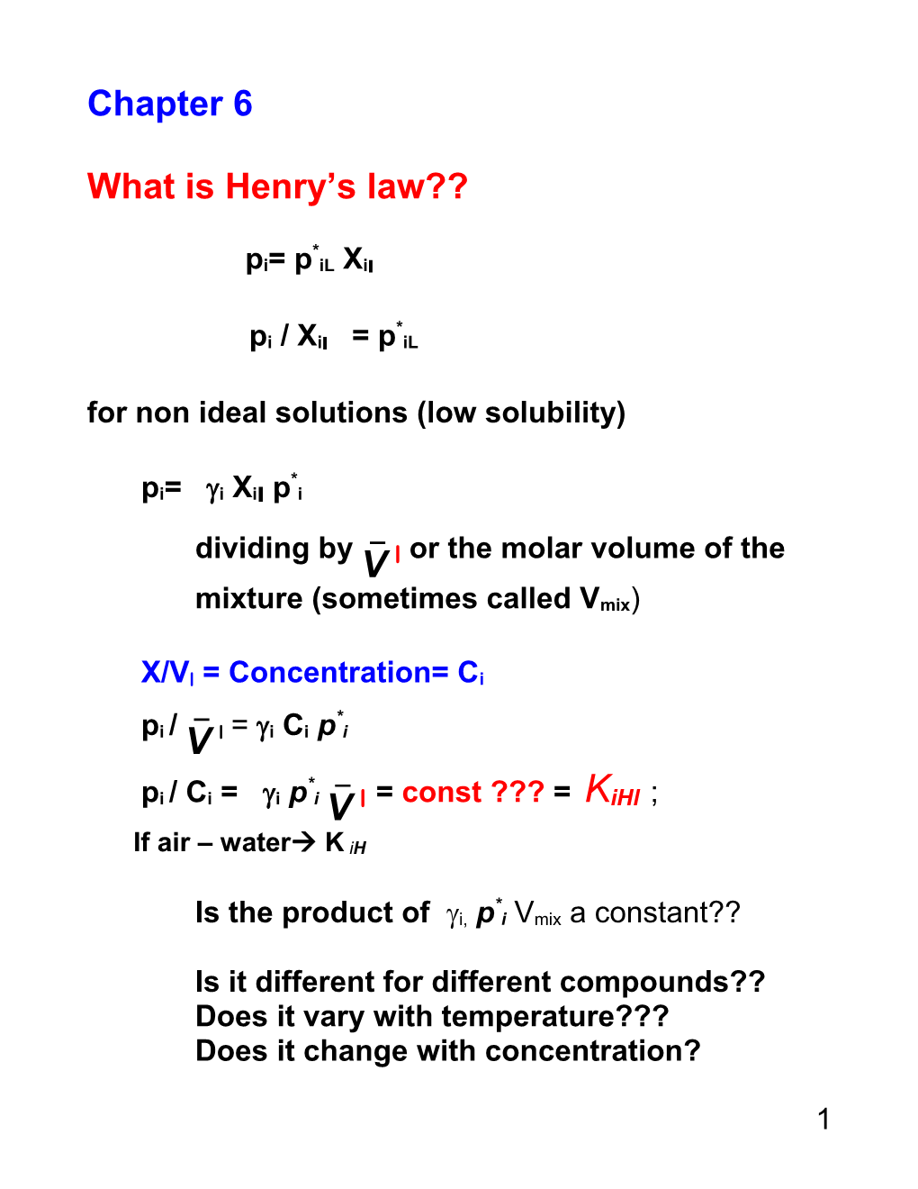 Chapter 6 Henry S Law s1