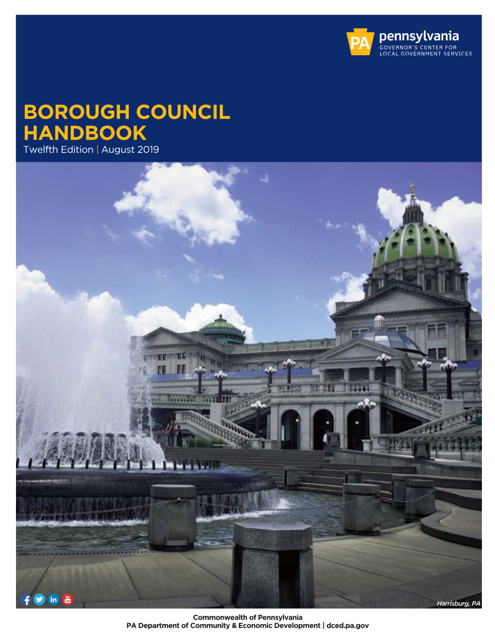 BOROUGH COUNCIL HANDBOOK Twelfth Edition | August 2019