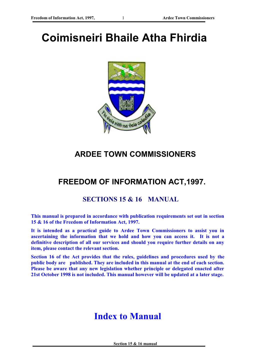 Ardee Town Commissioners