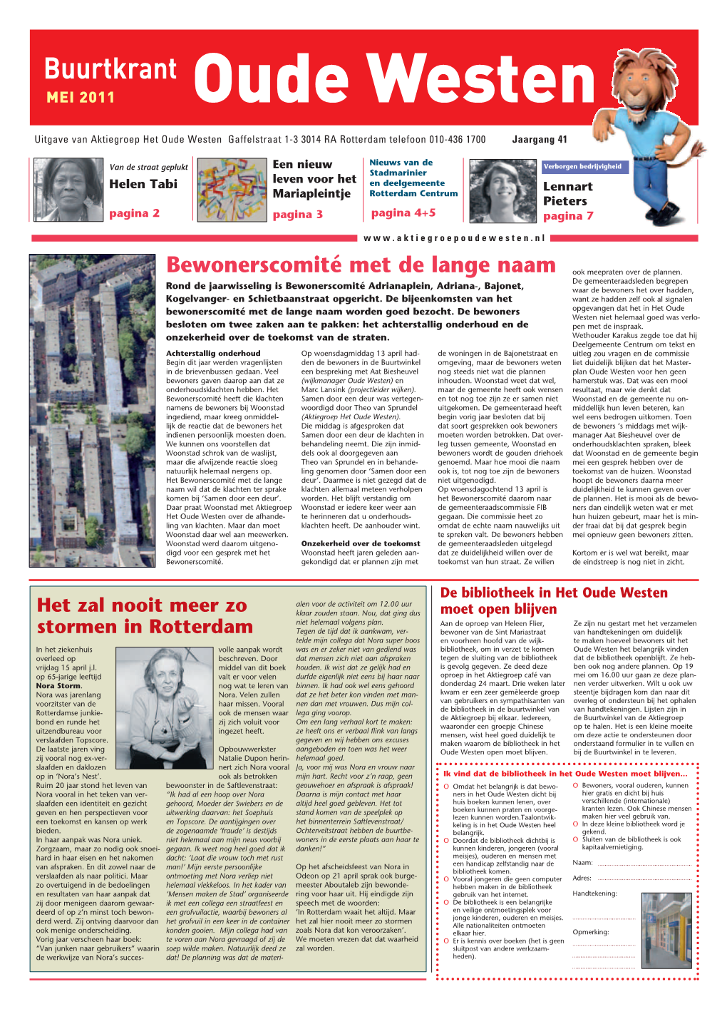 Buurtkrant MEI 2011 Oude Westen