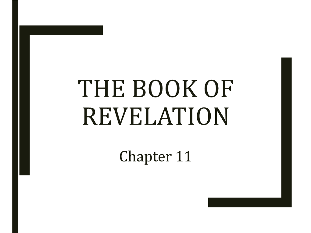 Revelation Chapter 11