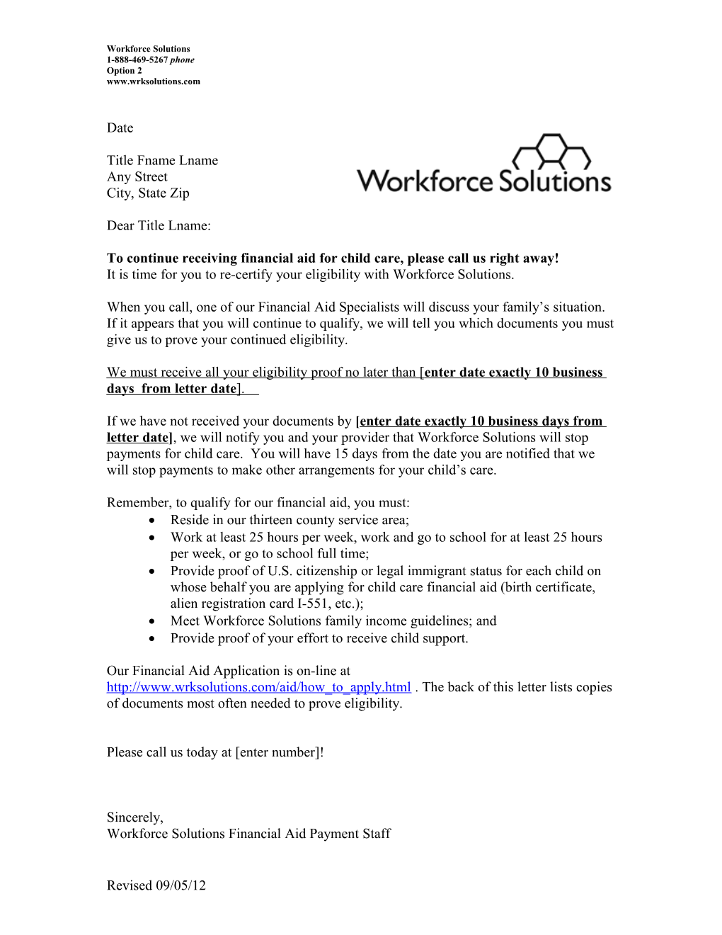 Workforce Solutions