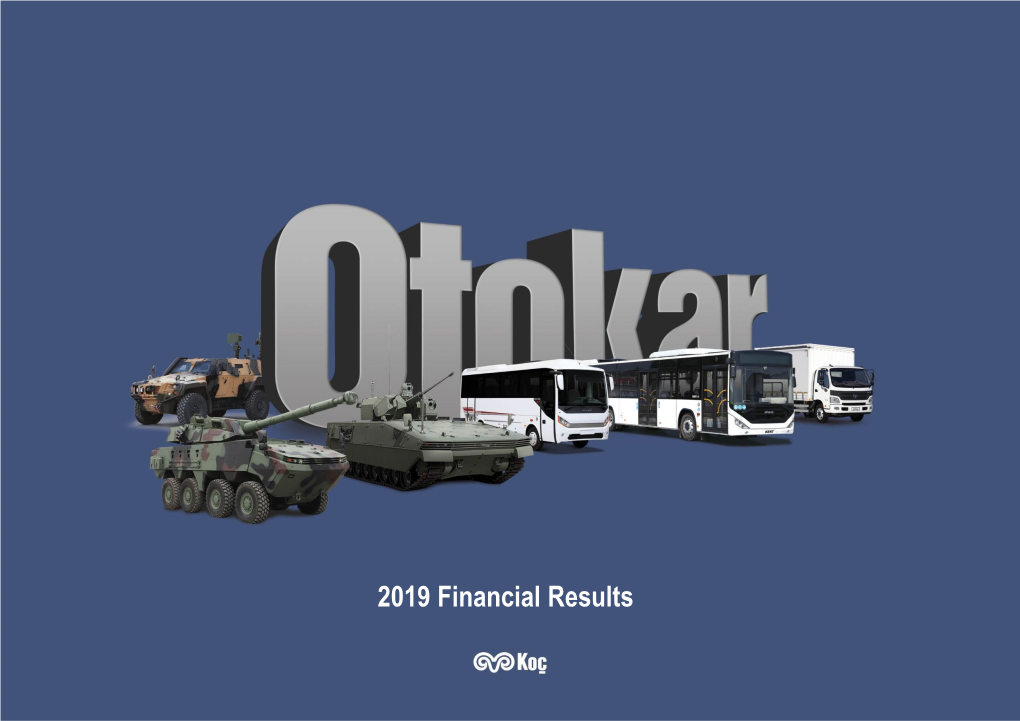 2019 Financial Results INTRODUCTION