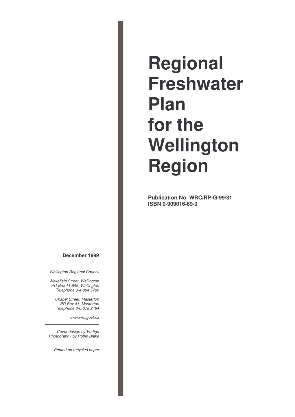 RFP Freshwater Plan Change 2