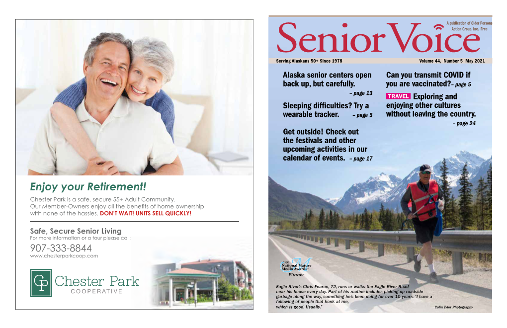 Alaska Senior Centers Open Back Up, but Carefully