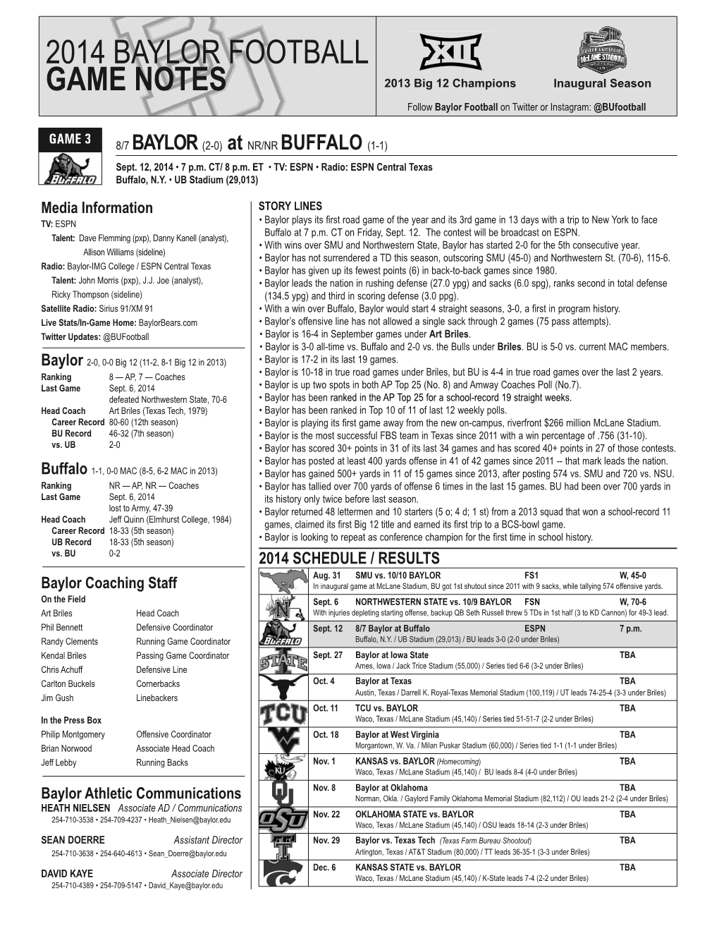 BU FB Game Notes 2014 3 UB (Thu) Layout 1