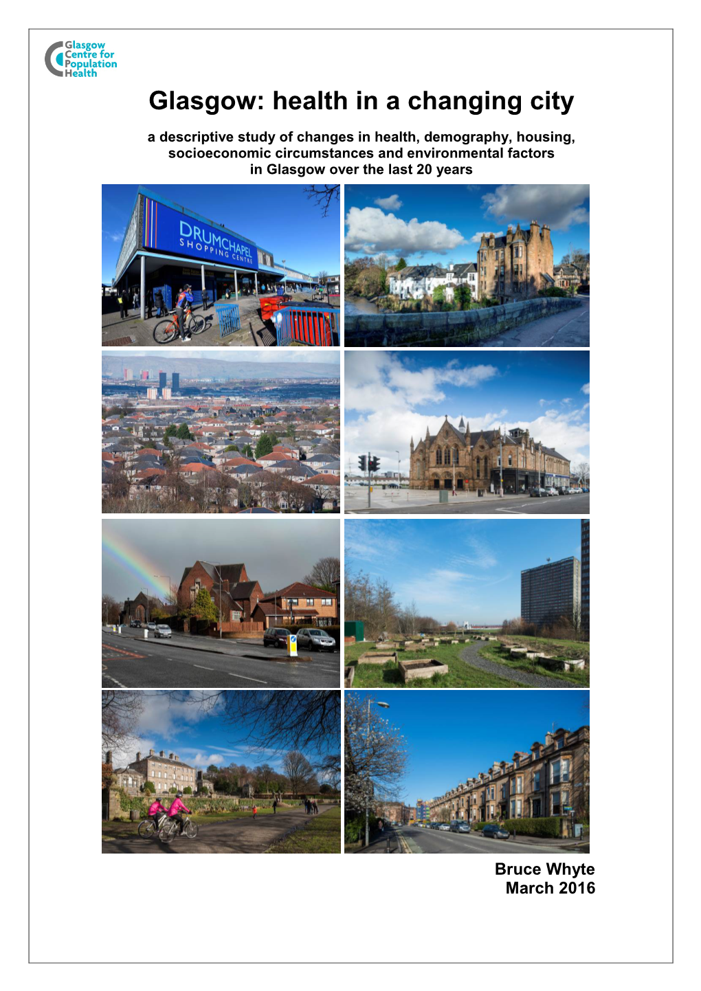 Life Expectancy Trends Within Glasgow, 2001-2009