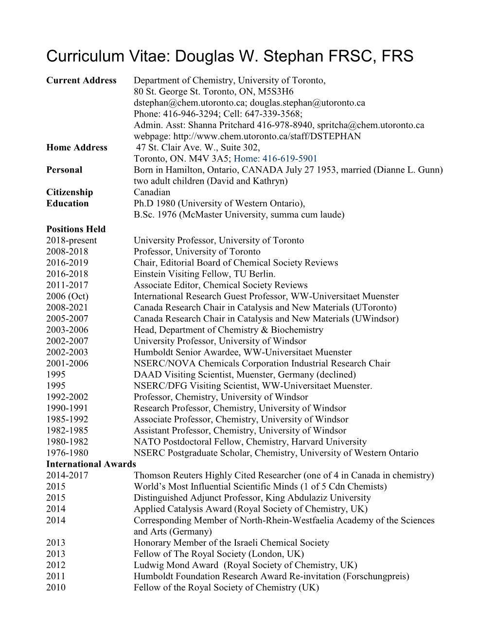 Refereed Publications (A = Article, C = Communication, R = Review)