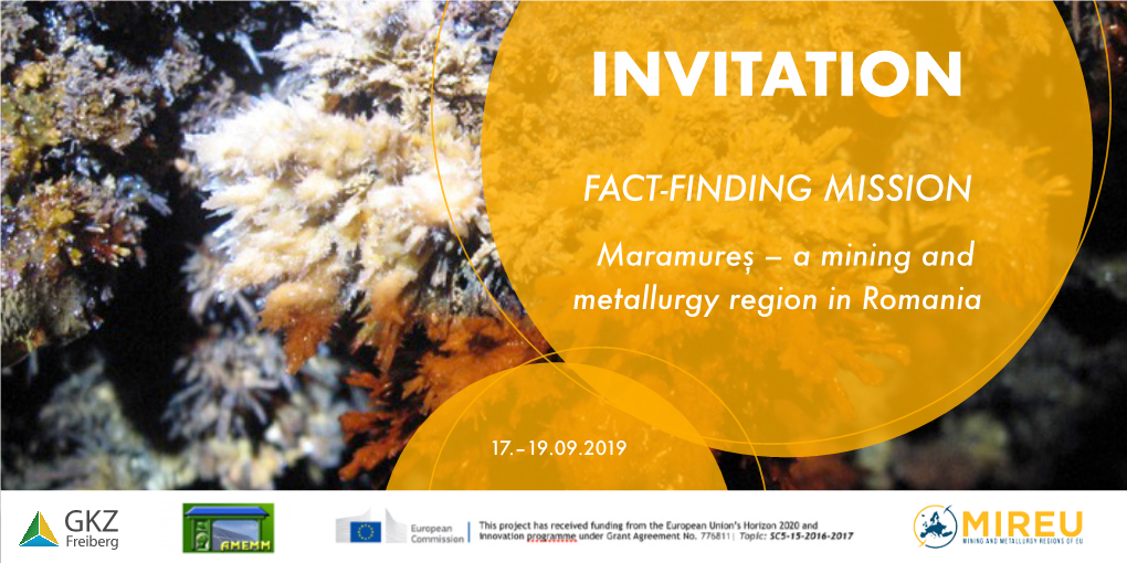 INVITATION FACT-FINDING MISSION Maramureș – A