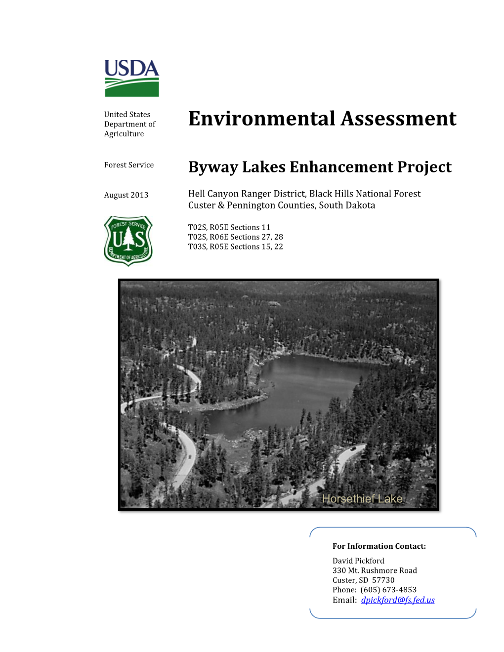 Environmental Assessment Agriculture