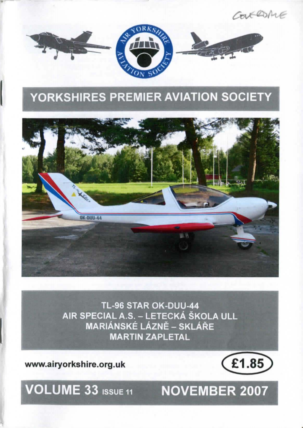 YORKSHIRES PREMIER AVIATION SOCIETY Jim Stanfield