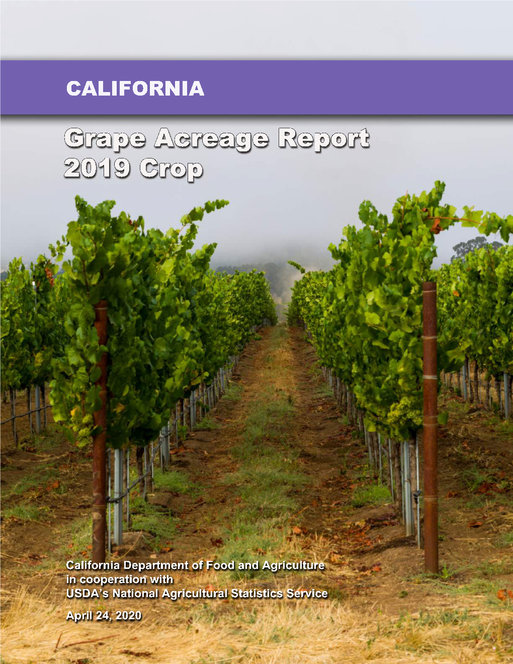 Grape Acreage Report 2019 Crop