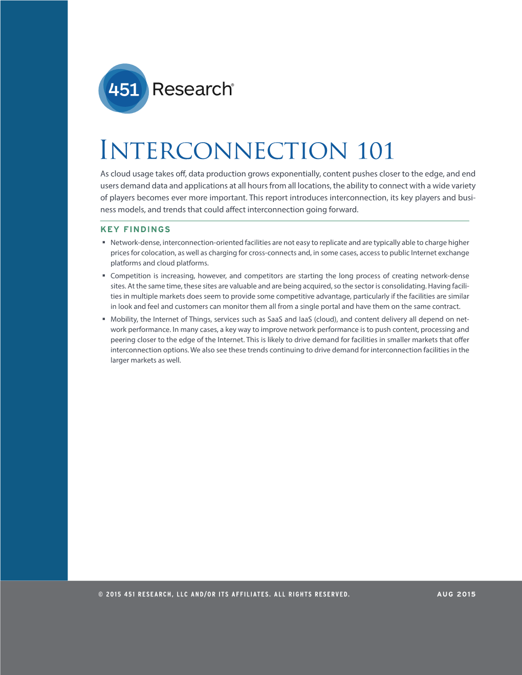 Interconnection