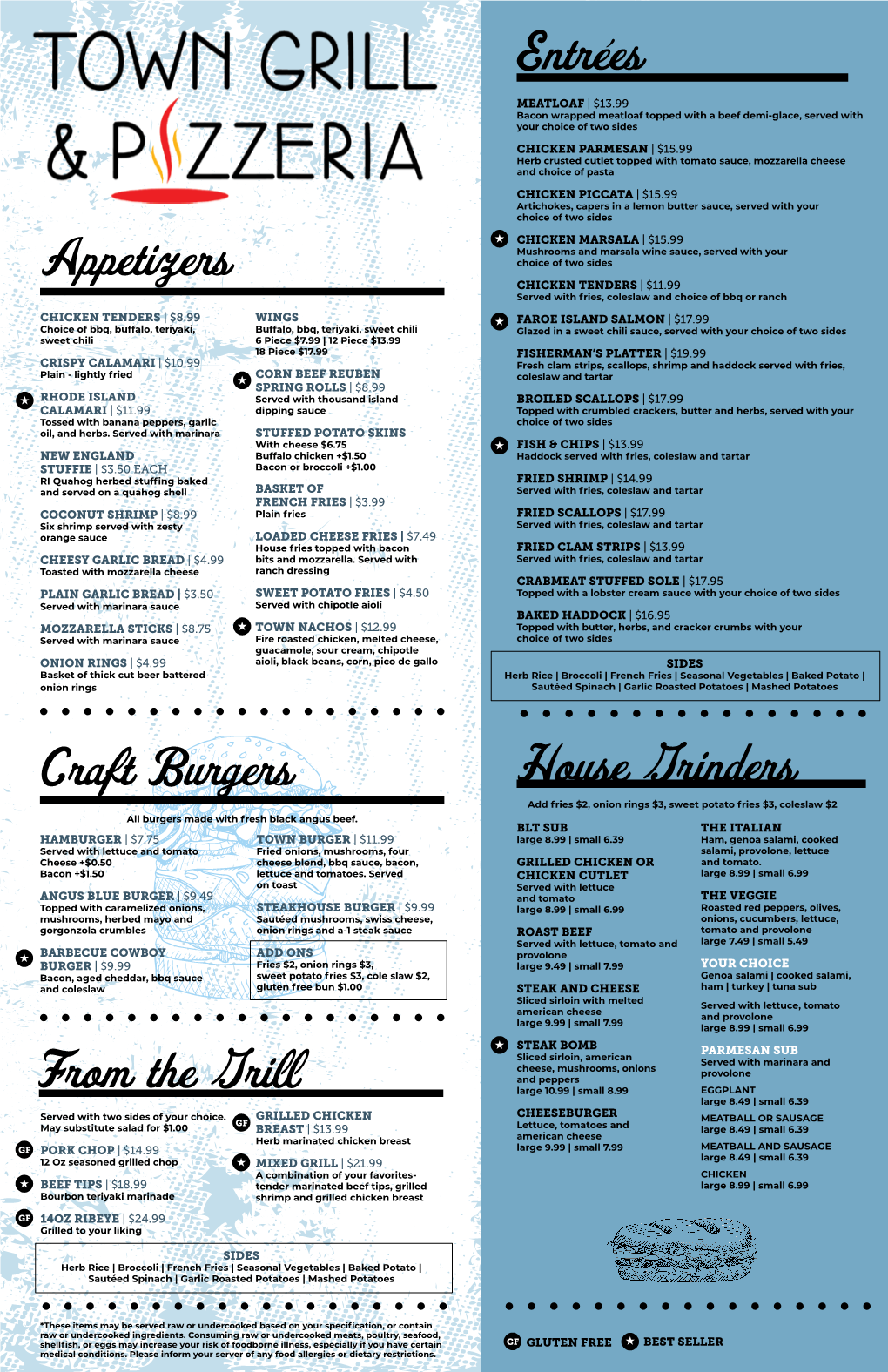 Towngrillandpizzeria Mainmenu.Pdf