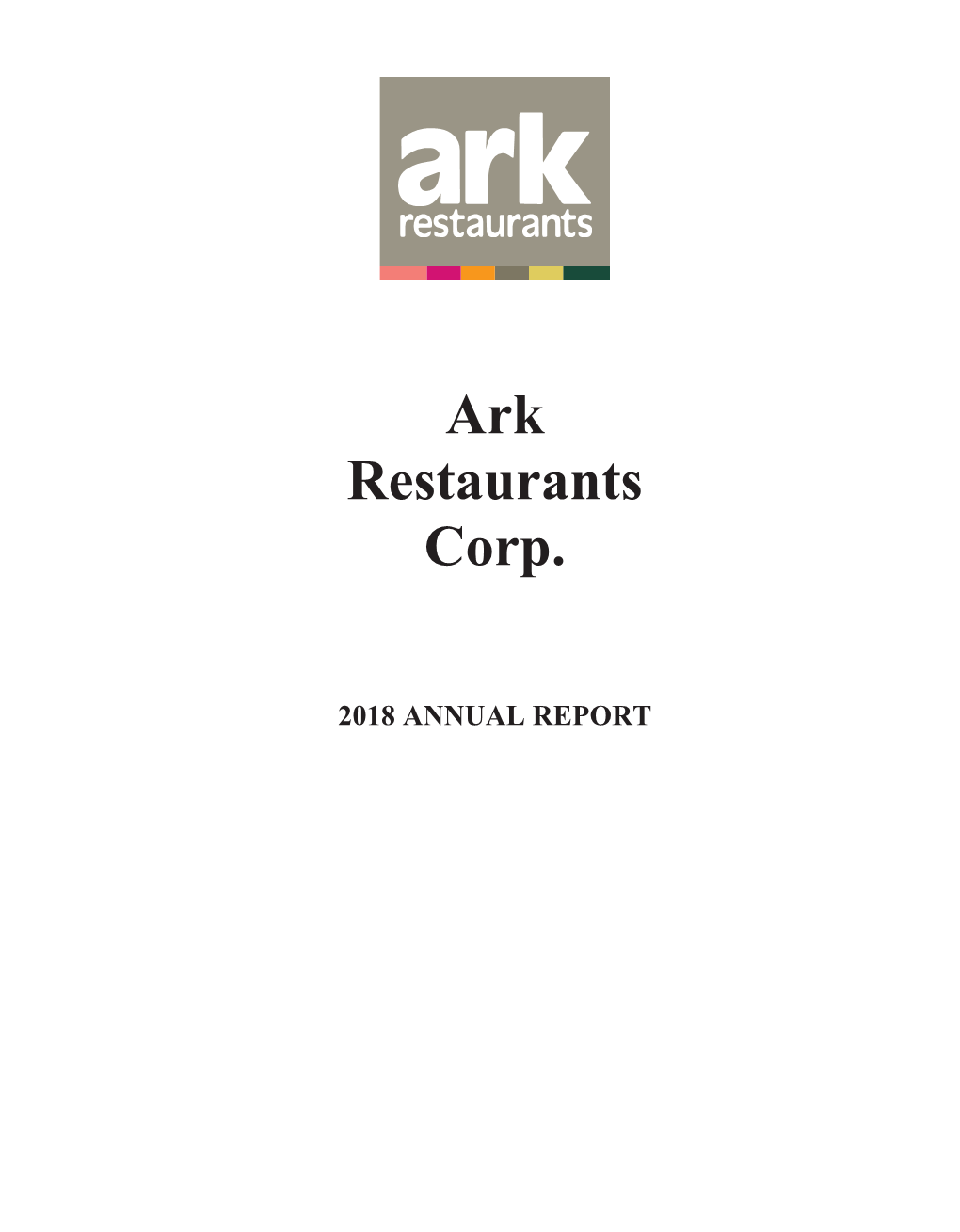 Ark Restaurants Corp