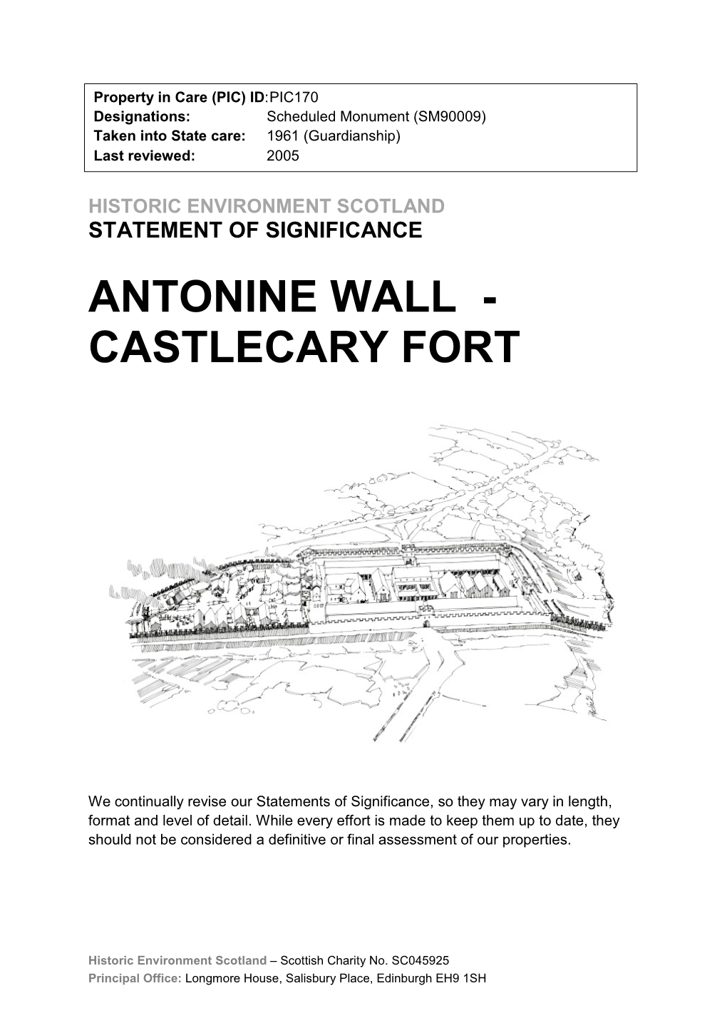 Antonine Wall - Castlecary Fort