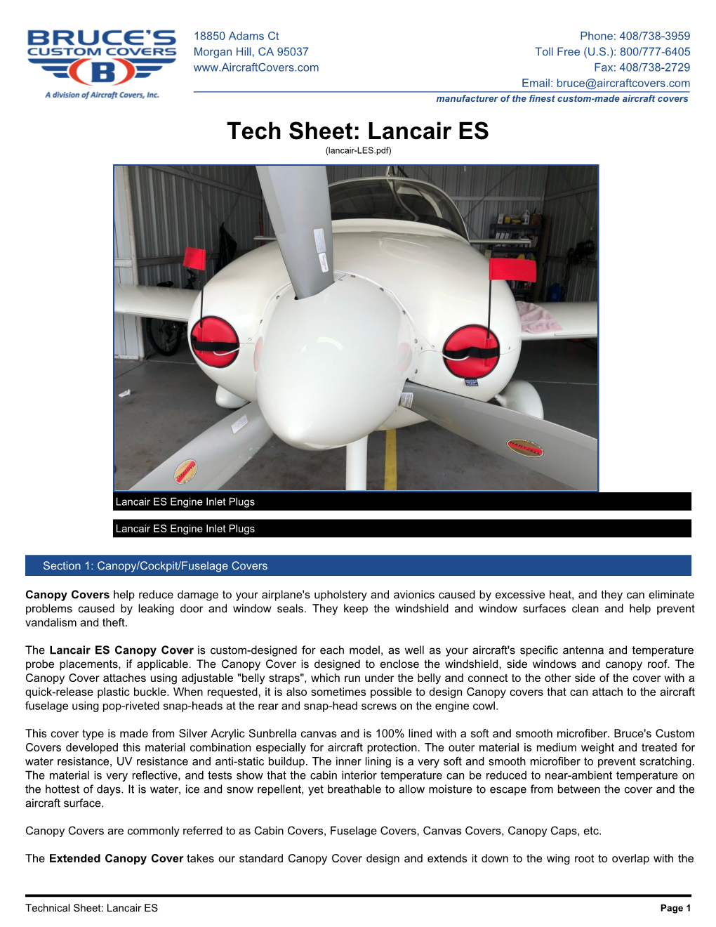 Lancair ES (Lancair-LES.Pdf)