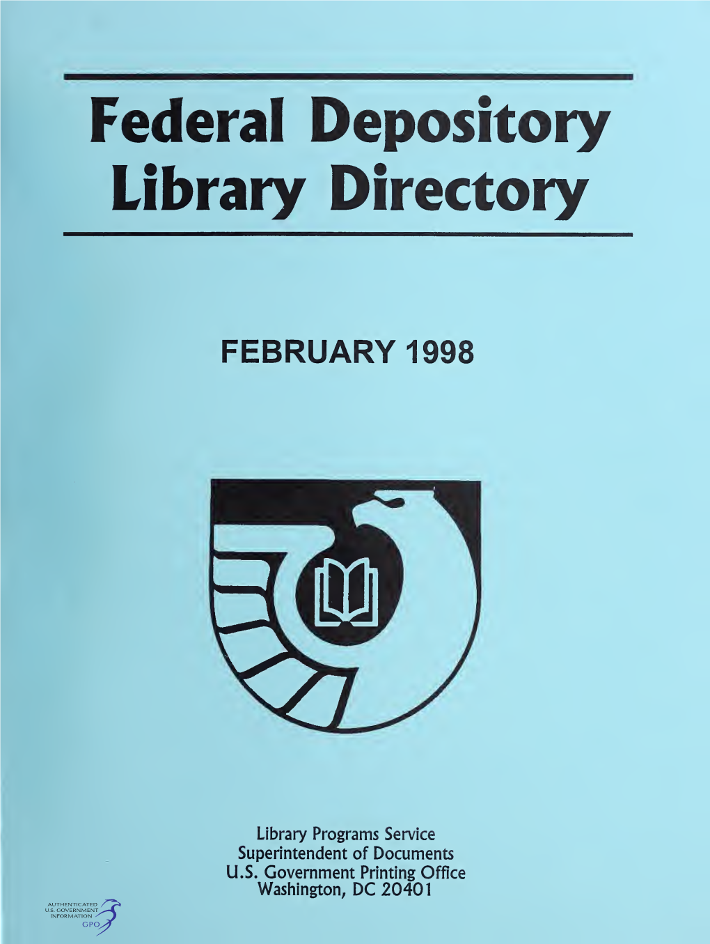 Federal Depository Library Directory