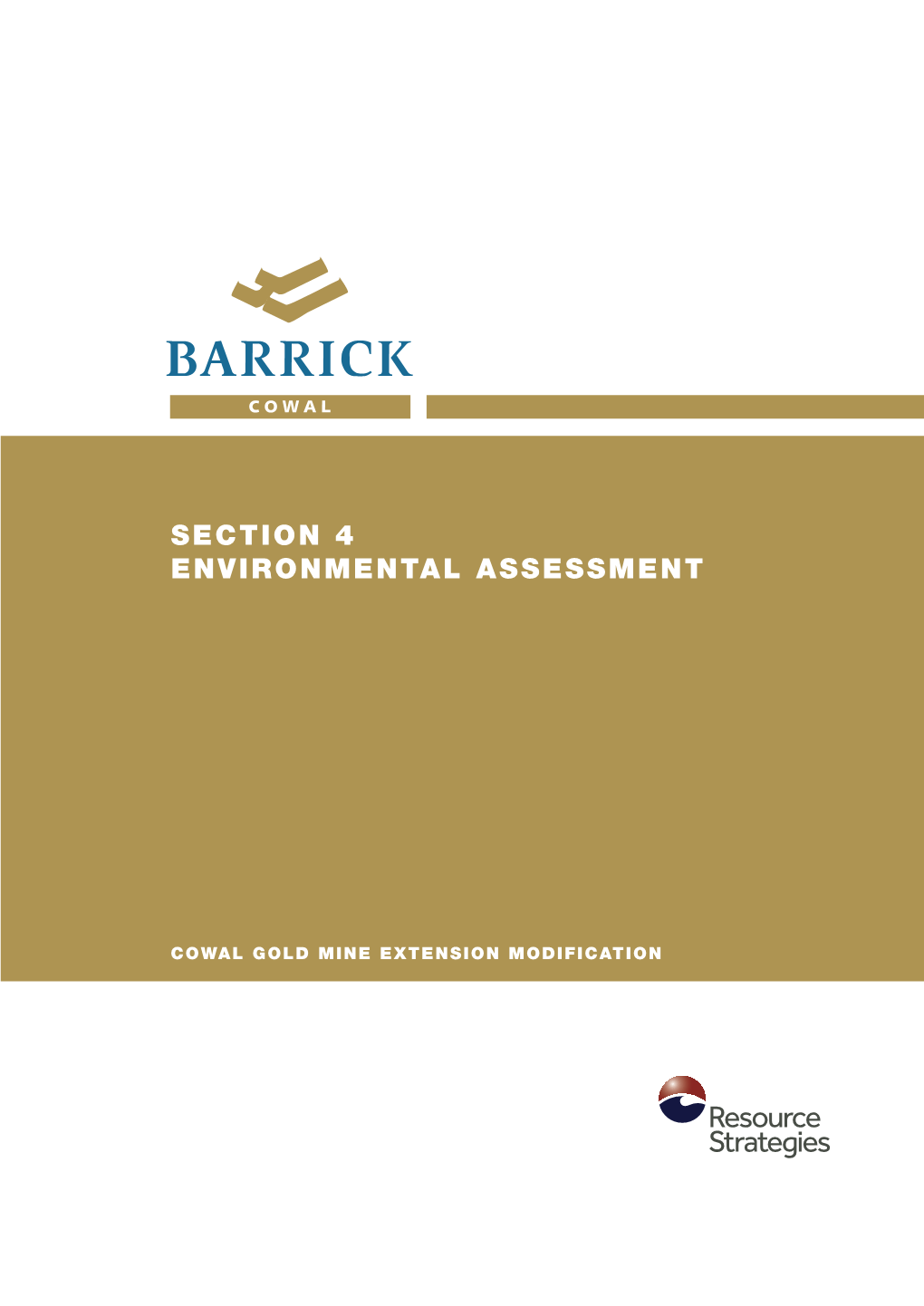 Section 4 Environmental Assessment