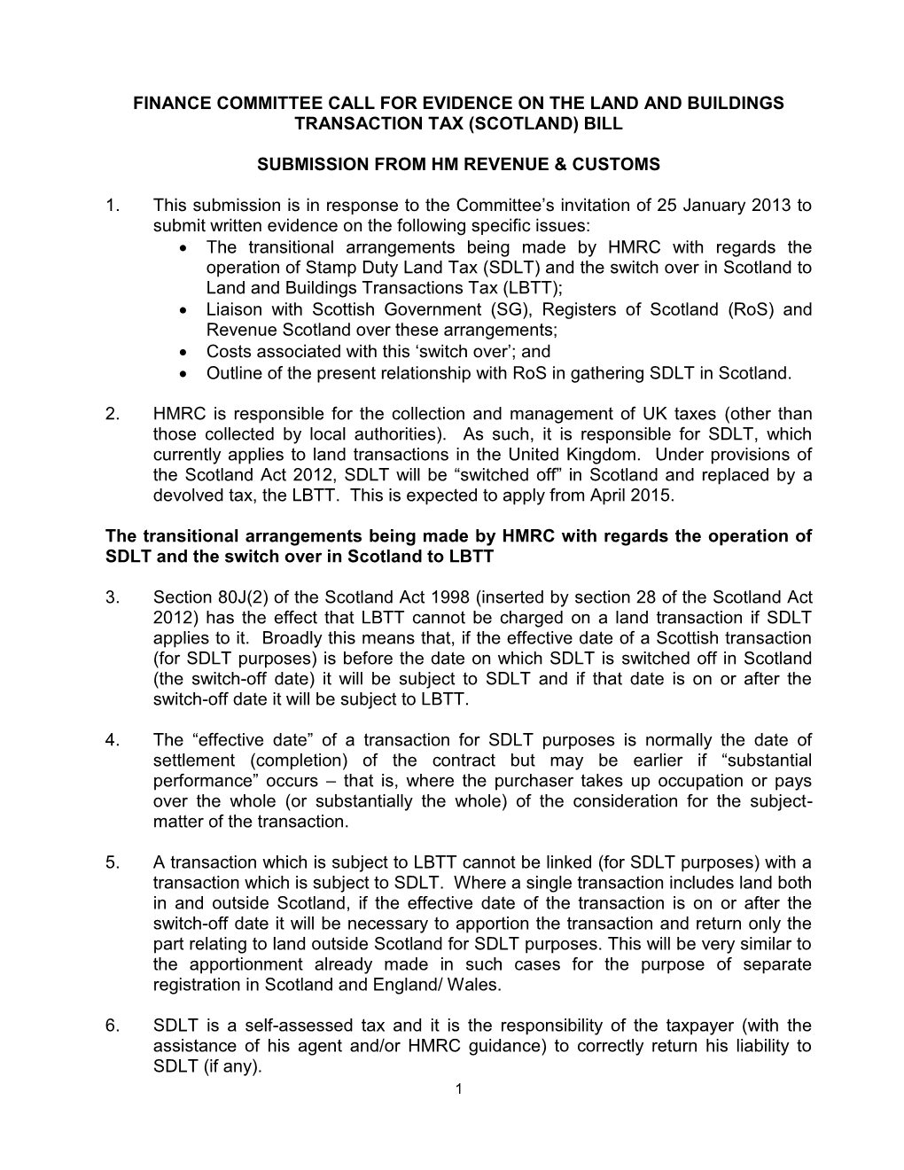 HM Revenues and Customs (148KB Pdf)