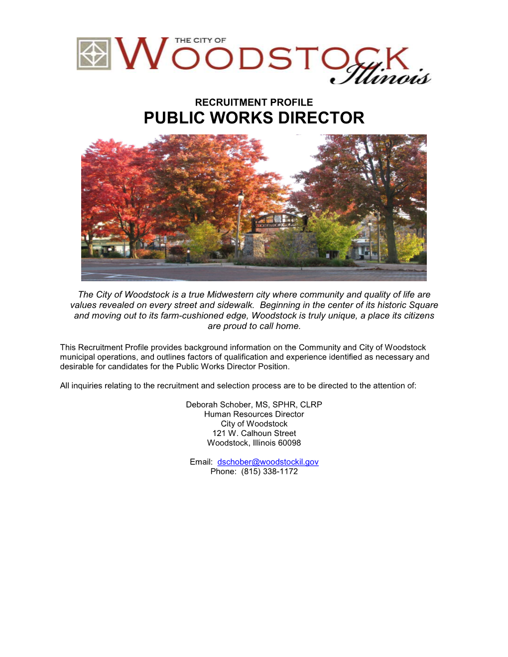 Public Works Director