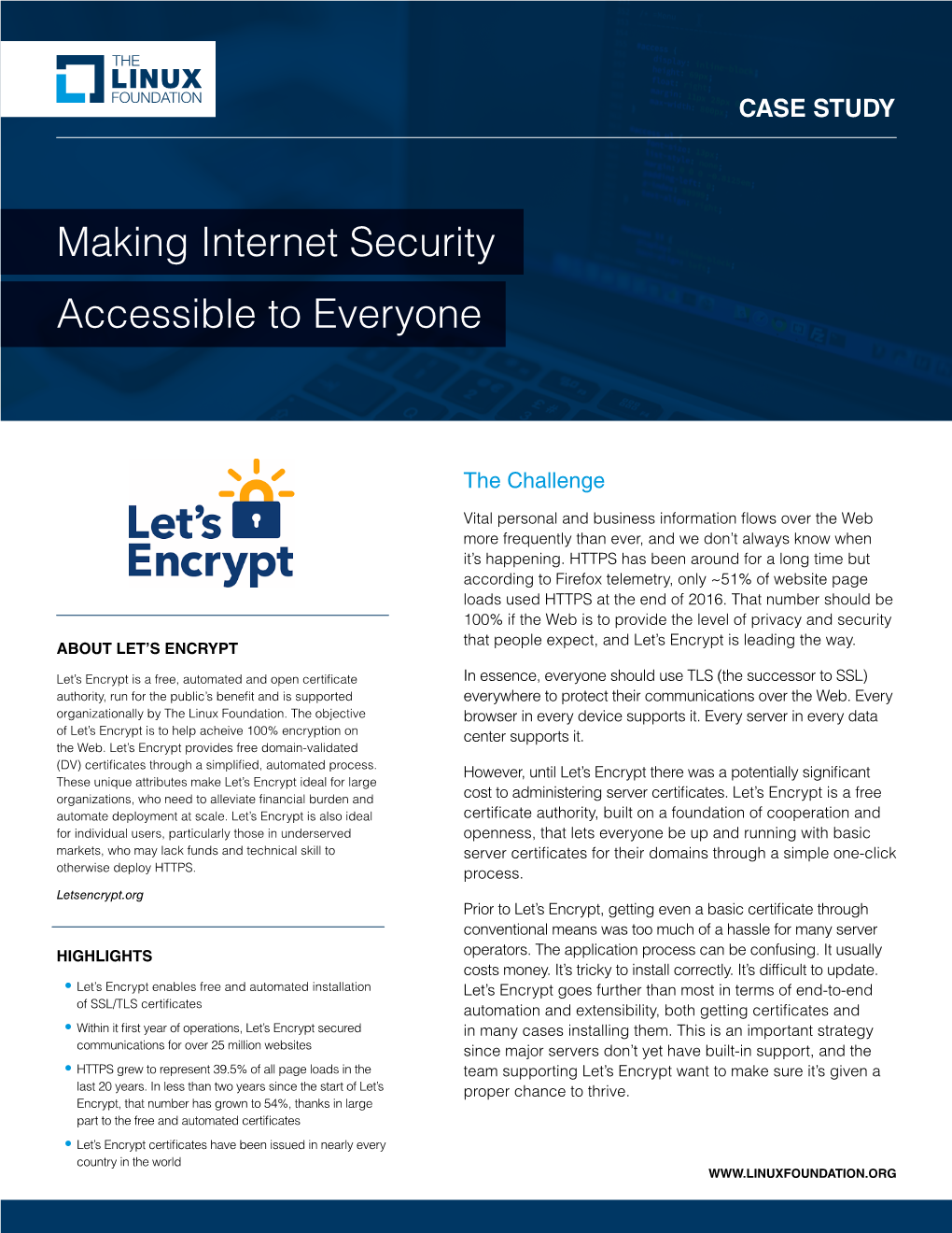 Making Internet Security Accessible to Everyone
