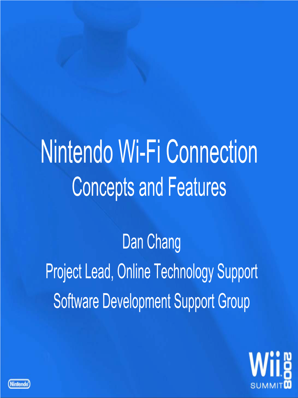 Nintendo Wi-Fi Connection Concepts and Features