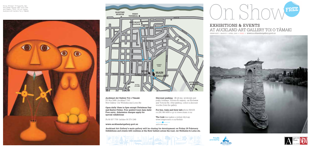 Exhibitions & Events at Auckland Art Gallery Toi O