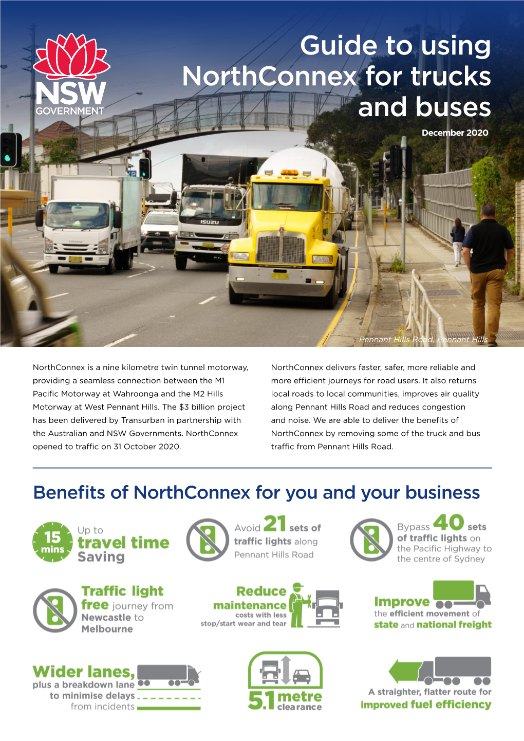 Guide to Using Northconnex for Trucks and Buses December 2020