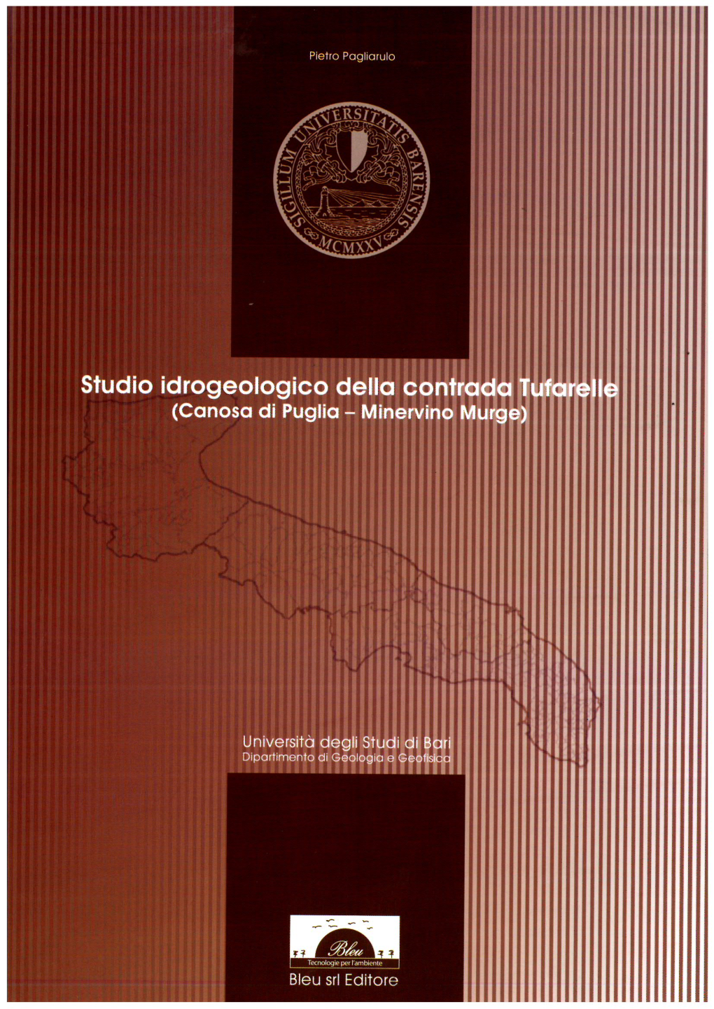 Studio Idrogeologico Tufarelle – Prof. Pagliarulo