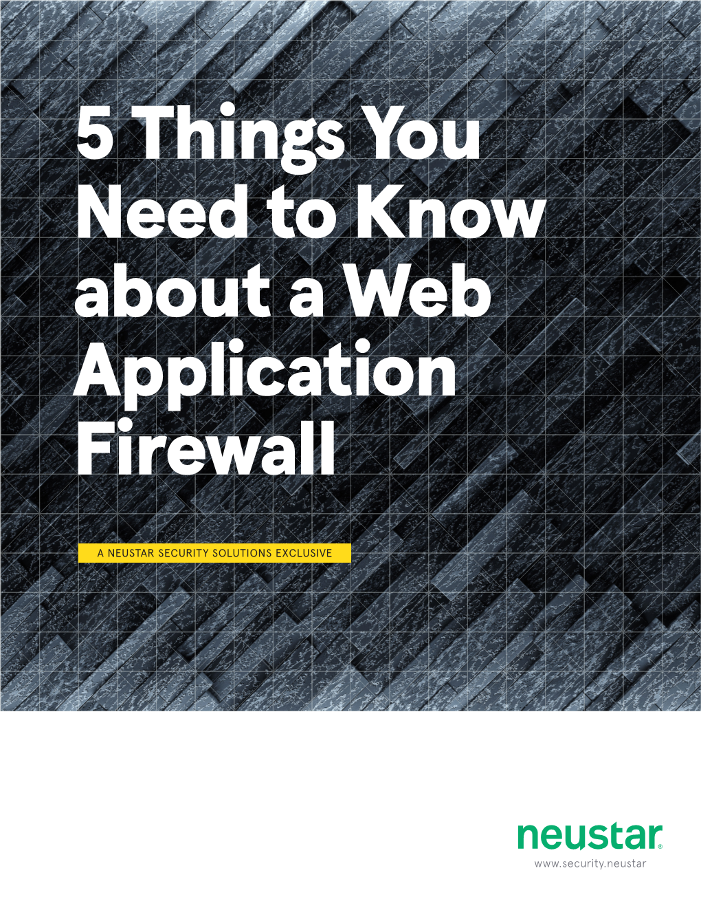 5 Things You Need to Know About a Web Application Firewall