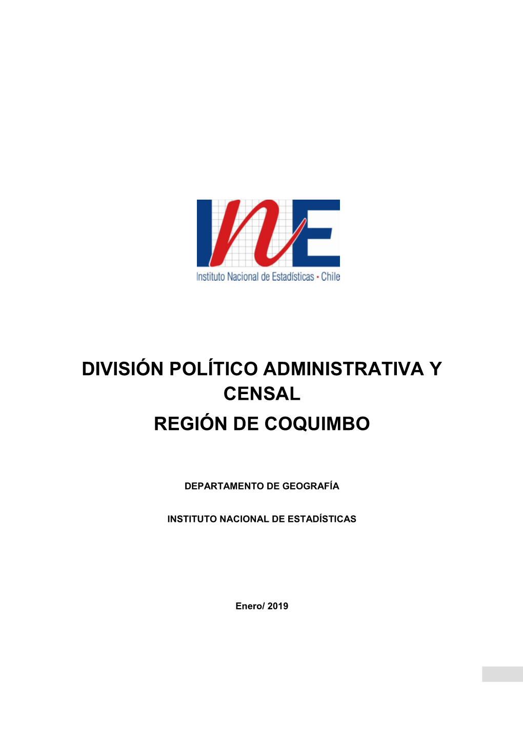 División Político Administrativa Y Censal Región De Coquimbo