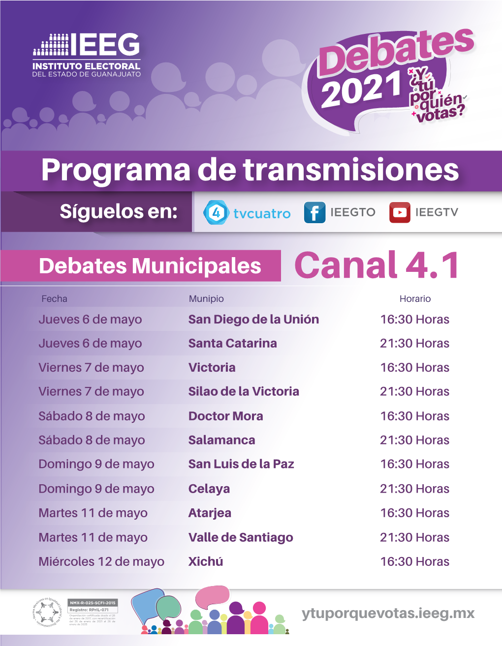 Descargar Calendario De Debates