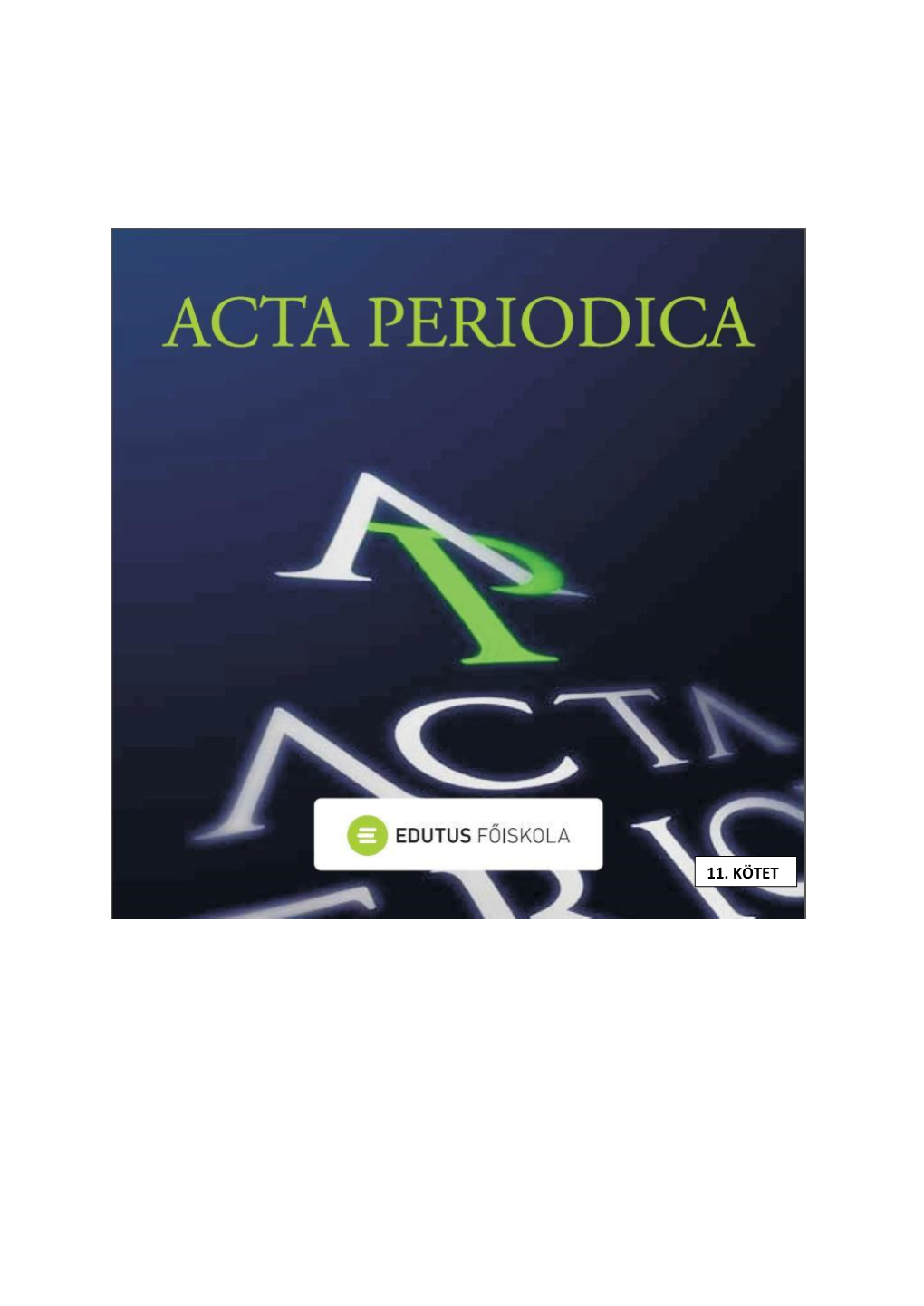 ACTA-PERIODICA-XI.Pdf