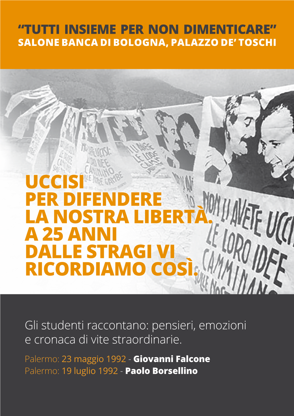 Paolo Borsellino Ci Sono Persone Da Non Giorni in Cui Magistrati, Dimenticare