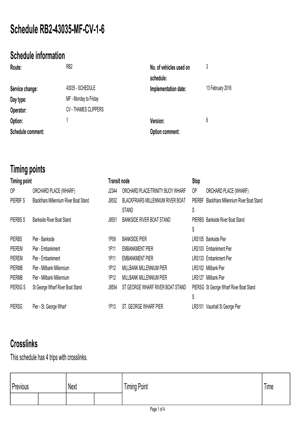 Standard Schedule RB2-43035-MF-CV-1-6