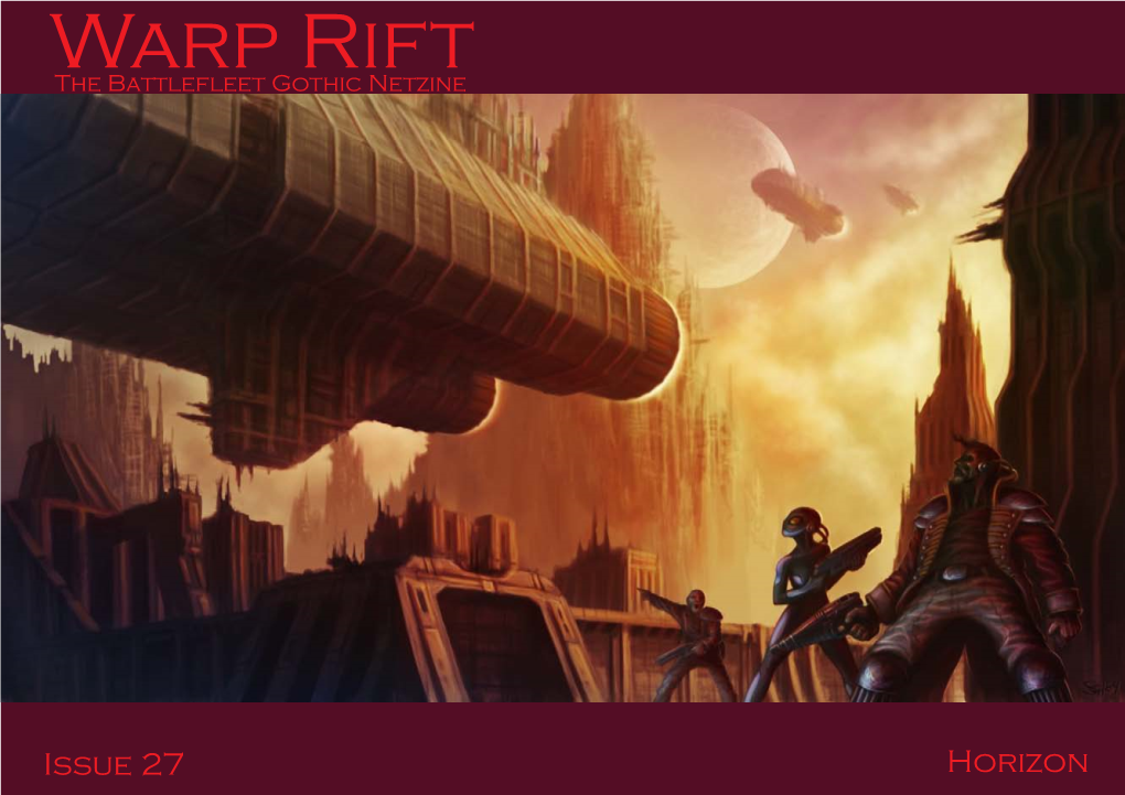 Warp Rift the Battlefleet Gothic Netzine