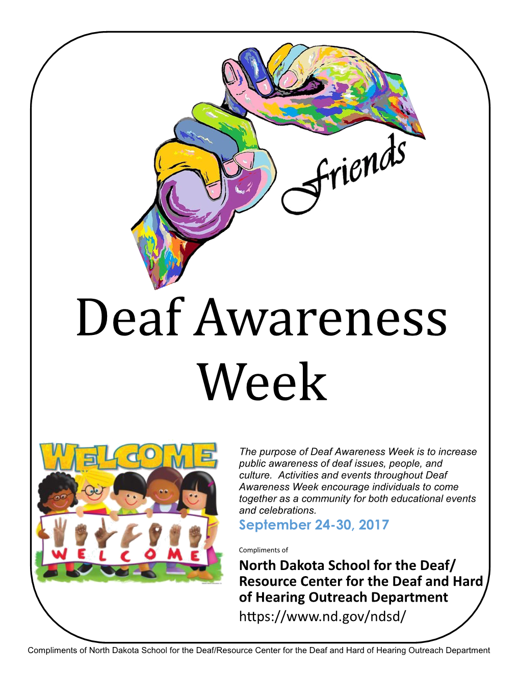 Deaf Awareness Week