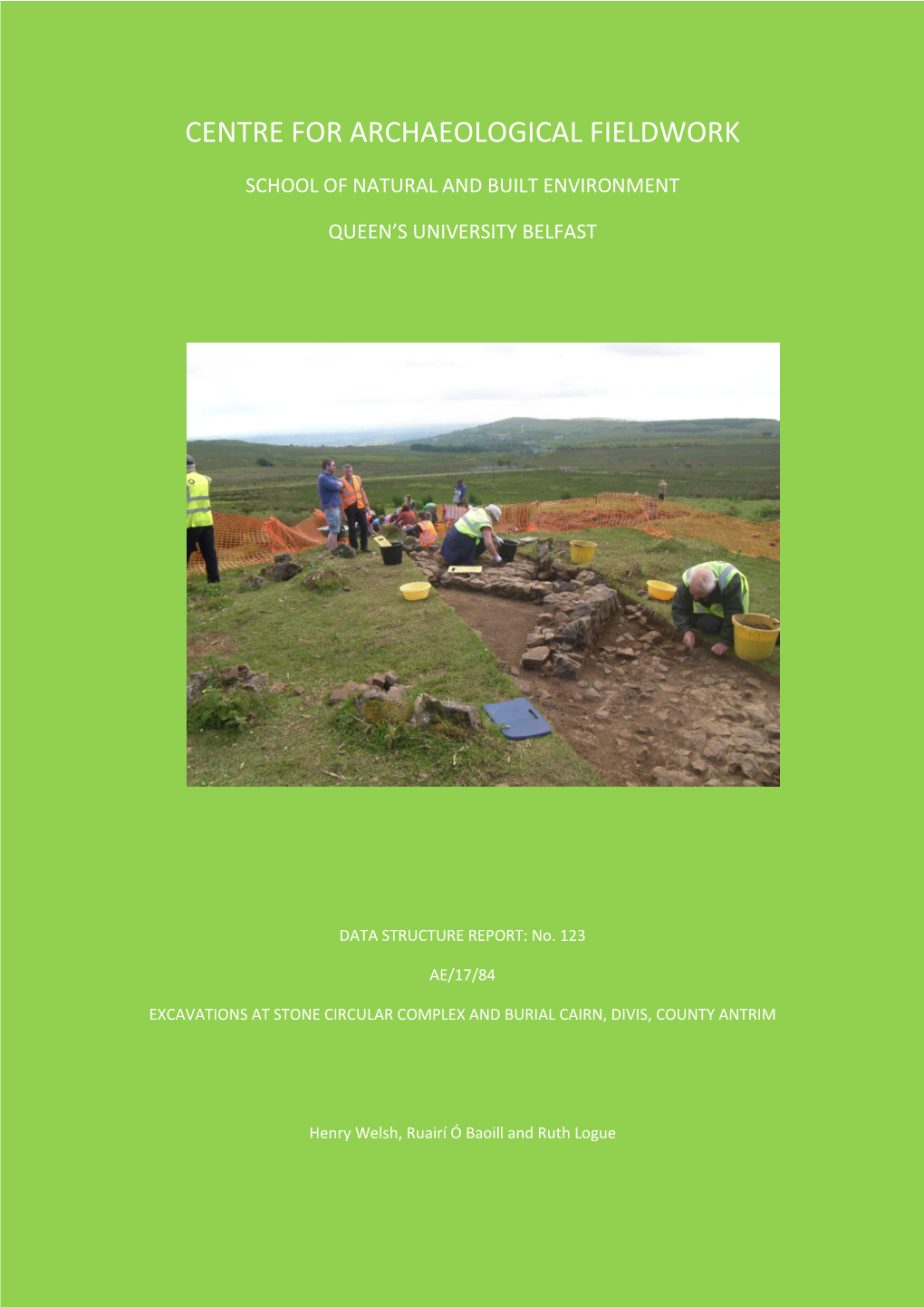 Divis Stone Circular Complex and Burial Cairn, Divis, County Antrim