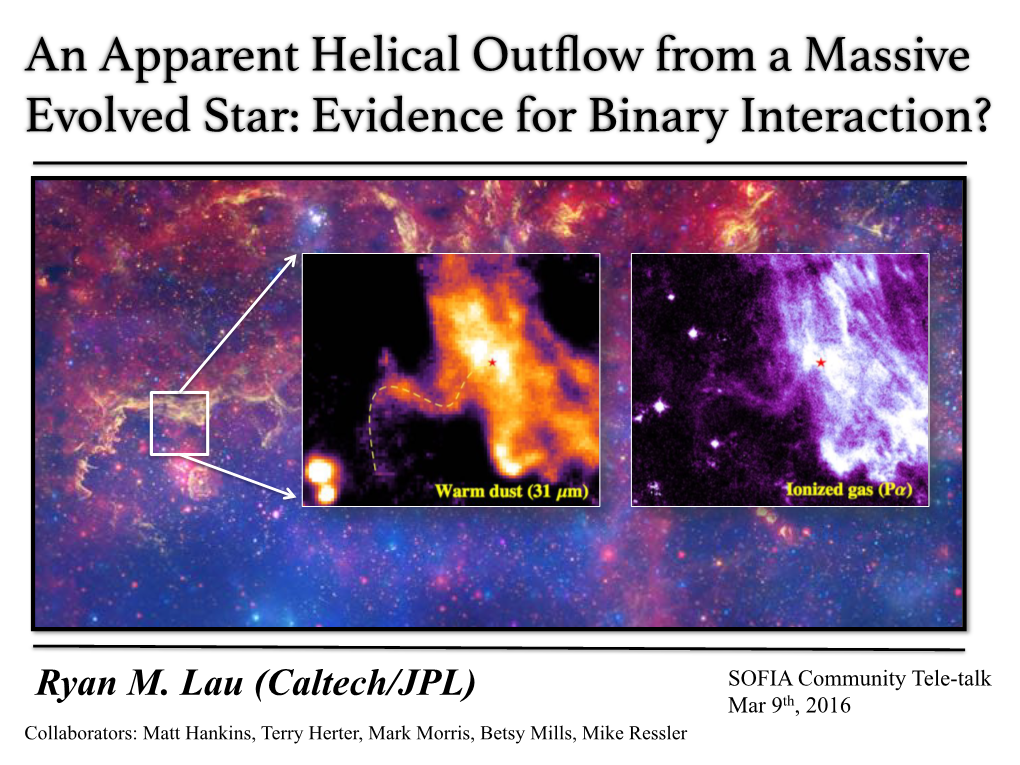 Evidence for Binary Interaction?!