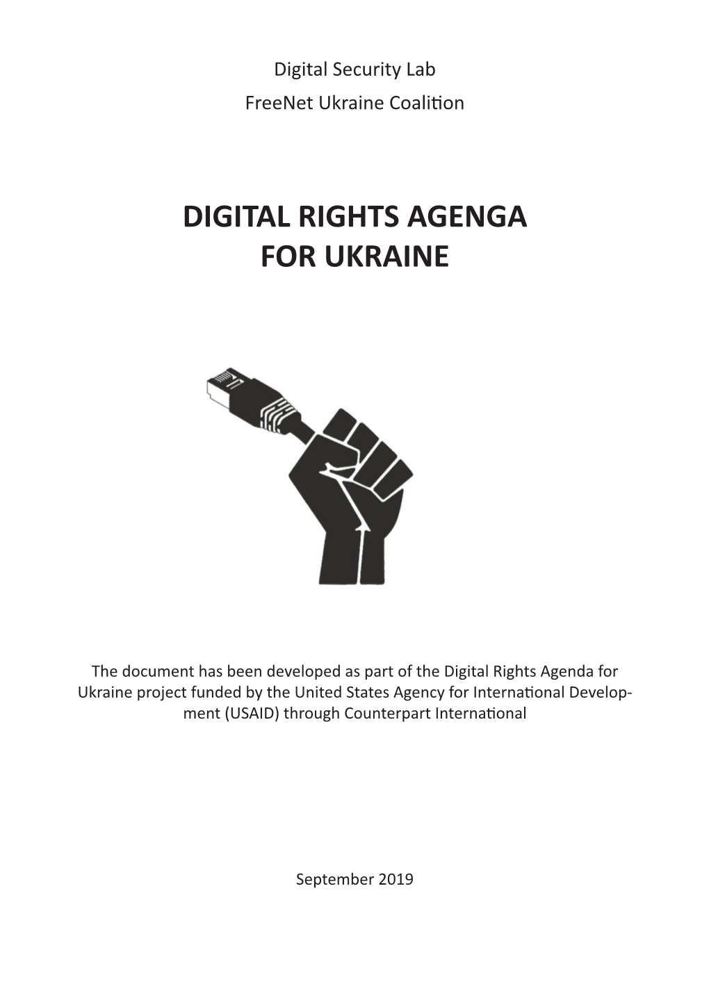 Digital Rights Agenga for Ukraine